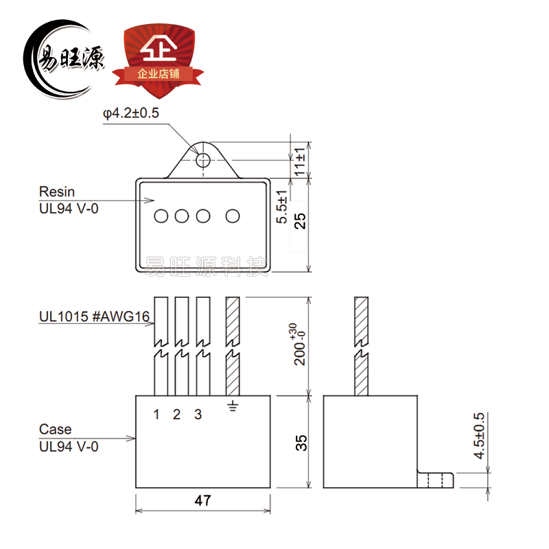 RC阻容吸收器 RAV-801BXZ-4 突波吸收器电涌保护器浪涌保护抑制器(图23)